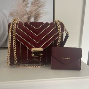 Michael Kors handbag and wallet